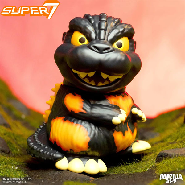 Super 7 Fun! Fun! Burning Godzilla 1995 Figure
